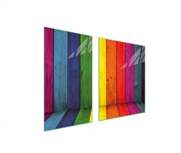 TMK STAKLENI TANJUR I DASKA ZA REZANJE 100x52 BOJA