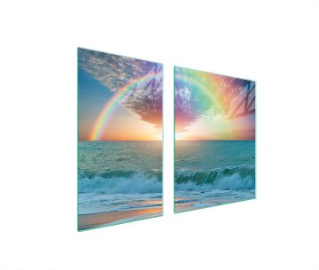 TMK STAKLENI TANJUR I DASKA ZA REZANJE 100x52 MORE