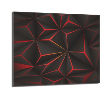 TMK Staklena zaštitna ploča za štednjak 60x52 Uzorak