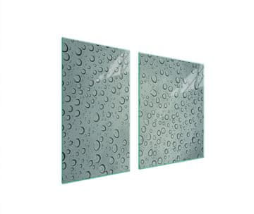 TMK STAKLENI TANJUR i DASKA ZA REZANJE 100x52 KAPI