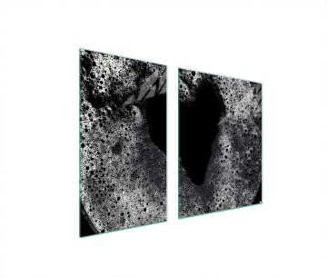 TMK STAKLENI TANJUR I DASKA ZA REZANJE 100x52 SRCE