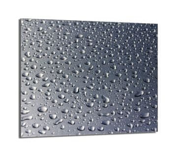 TMK Zaštitna staklena ploča za štednjak 60x52 Krople