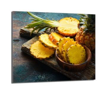 TMK Staklena zaštita za ploču za kuhanje 60x52 Ananas