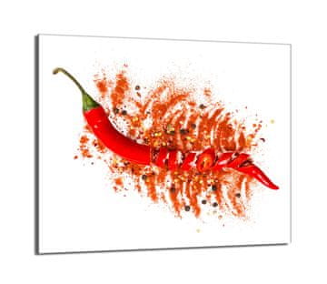 TMK Staklena zaštita za ploču za kuhanje 60x52 Chilli