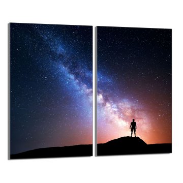 TMK Staklena zaštitna ploča za štednjak 2x30x52 Stars