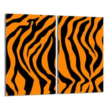 TMK Zaštitna staklena ploča za štednjak 2x30x52 Tiger