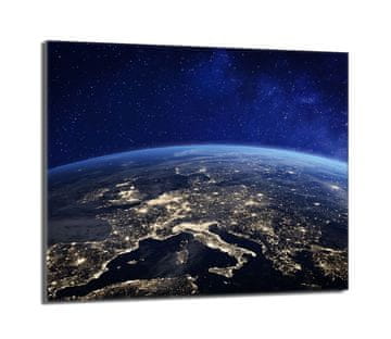 TMK Staklena zaštitna ploča za štednjak 60x52 Earth