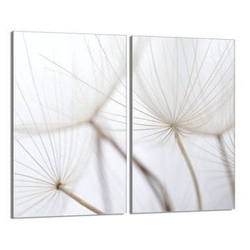 TMK Staklena zaštitna ploča za štednjak 2x30x52 Flower