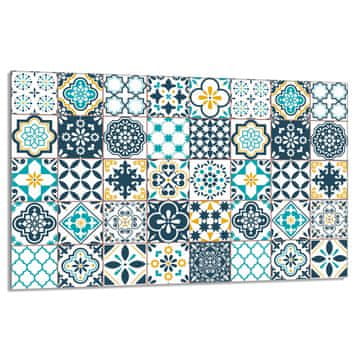 TMK Staklena zaštitna ploča za štednjak 80x52 Mosaic