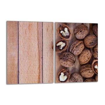 TMK Zaštitnik za staklenu ploču za štednjak 2x40x52 Orasi