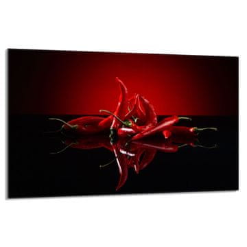 TMK Staklena zaštita za ploču za kuhanje 80x52 Chilli