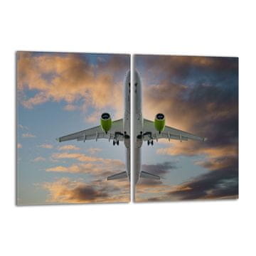 TMK Staklena zaštitna ploča za štednjak 2x40x52 Plane
