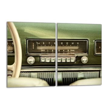 TMK Staklena zaštitna ploča za štednjak 2x40x52 Radio