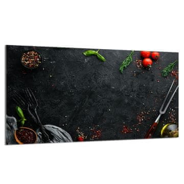 TMK Zaštitna ploča za stakleni štednjak 90x52 Škriljevac