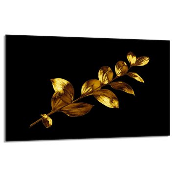 TMK Staklena zaštita za štednjak 80x52 zlatna