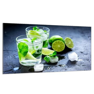 TMK Staklena zaštita za ploču za kuhanje 90x52 Lime