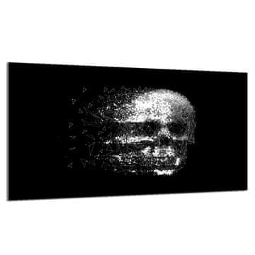 TMK Staklena zaštita za ploču za kuhanje 90x52 Skull