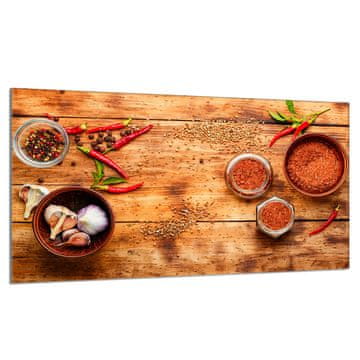 TMK Staklena zaštita za ploču za kuhanje 90x52 Chilli