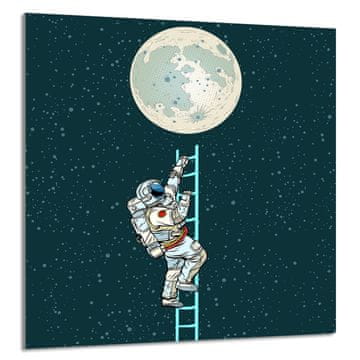 TMK STAKLENA PLOČA ZA KUHINJU 60x65 Moon
