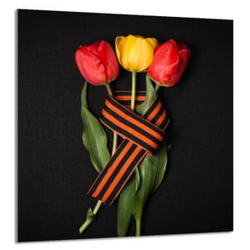 TMK STAKLENA PLOČA ZA KUHINJU 60x65 Roses