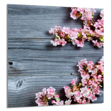 TMK STAKLENA PLOČA ZA KUHINJU 60x65 Drvo