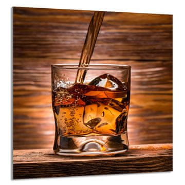 TMK STAKLENA PLOČA ZA KUHINJU 60x65 Whiskey