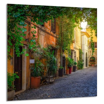 TMK STAKLENA PLOČA ZA KUHINJU 60x65 Uliczka