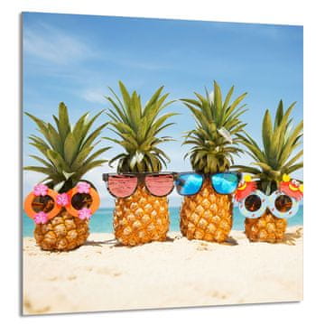TMK STAKLENA PLOČA ZA KUHINJU 60x65 Ananas