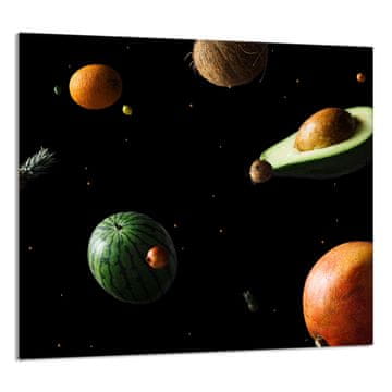 TMK STAKLENA PLOČA ZA KUHINJU 65x60 Voće