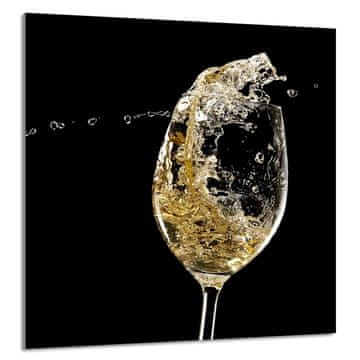 TMK STAKLENA PLOČA ZA KUHINJU 60x65 Vino