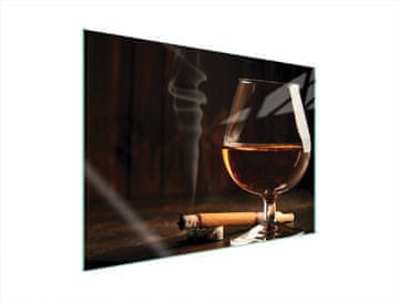 TMK ZAŠTITNA PLOČA OD STAKLENA ZA ŠTEDNJAK 70x52 ZA VINO