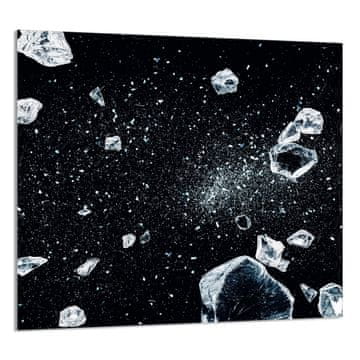 TMK STAKLENA PLOČA ZA KUHINJU 65x60 Ice