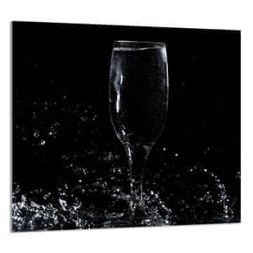 TMK STAKLENA PLOČA ZA KUHINJU 65x60 Vino