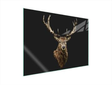 TMK ZAŠTITNA PLOČA OD STAKLA ZA ŠTEDNJAK 70x52 DEER