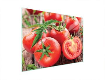 TMK ZAŠTITNA PLOČA OD STAKLENA ZA ŠTEDNJAK 70x52 RAJČICE