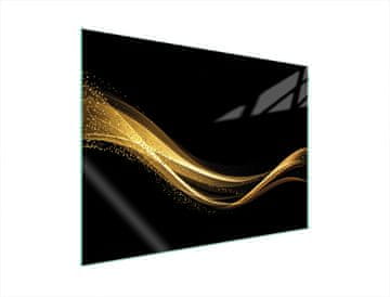 TMK ZAŠTITNA PLOČA OD STAKLA ZA ŠTEDNJAK 70x52 CRNA