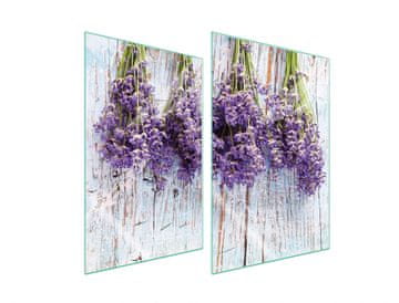 TMK ZAŠTITNA STAKLENA PLOČA ZA KUHINJU 2x35x52 LAVANDA
