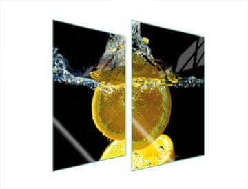 TMK ZAŠTITNA STAKLENA PLOČA ZA KUHINJU 2x35x52 LIMUN