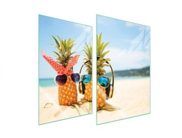 TMK ZAŠTITNA STAKLENA PLOČA ZA KUHINJU 2x35x52 ANANAS