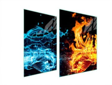 TMK ZAŠTITNA PLOČA OD STAKLA ZA ŠTEDNJAK 70x52 KAMIN