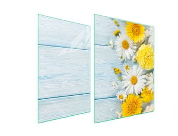 TMK ZAŠTITNA PLOČA OD STAKLA ZA ŠTEDNJAK 70x52 KAMILICA