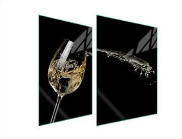 TMK ZAŠTITNA PLOČA OD STAKLENA ZA ŠTEDNJAK 70x52 ZA VINO