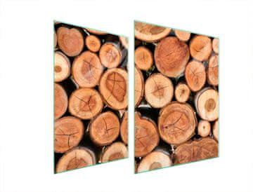 TMK ZAŠTITNA PLOČA OD STAKLA ZA PEĆ 70x52 NA DRVA