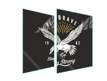 TMK ZAŠTITNA PLOČA OD STAKLA ZA ŠTEDNJAK 70x52 BIRD