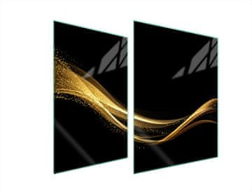 TMK ZAŠTITNA PLOČA OD STAKLA ZA ŠTEDNJAK 70x52 CRNA