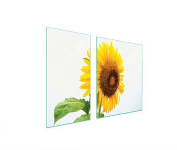 TMK ZAŠTITNA PLOČA OD STAKLENA ZA ŠTEDNJAK 90x52 CVIJET