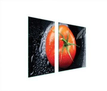 TMK ZAŠTITNA PLOČA OD STAKLA ZA ŠTEDNJAK 90x52 RAJČICA