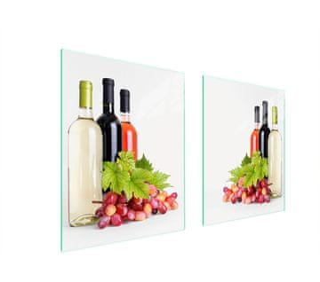 TMK ZAŠTITNA PLOČA OD STAKLENA ZA ŠTEDNJAK ZA VINO 85x52