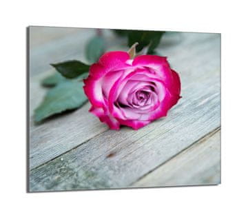 TMK Staklena zaštitna ploča za štednjak 60x52 Rose