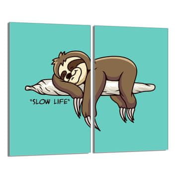 TMK Staklena zaštitna ploča za štednjak 2x30x52 Sloth